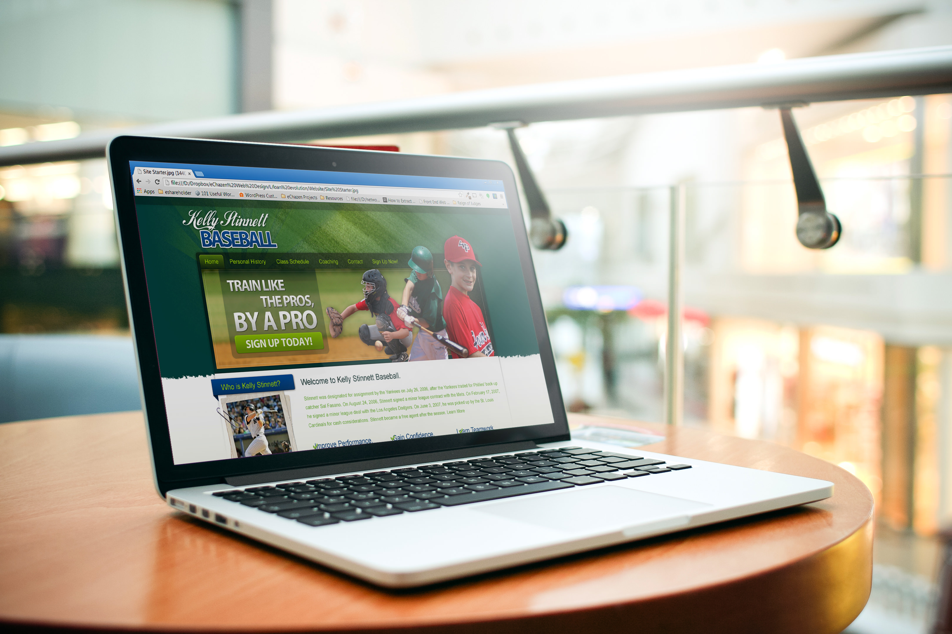 aa Web Design Template