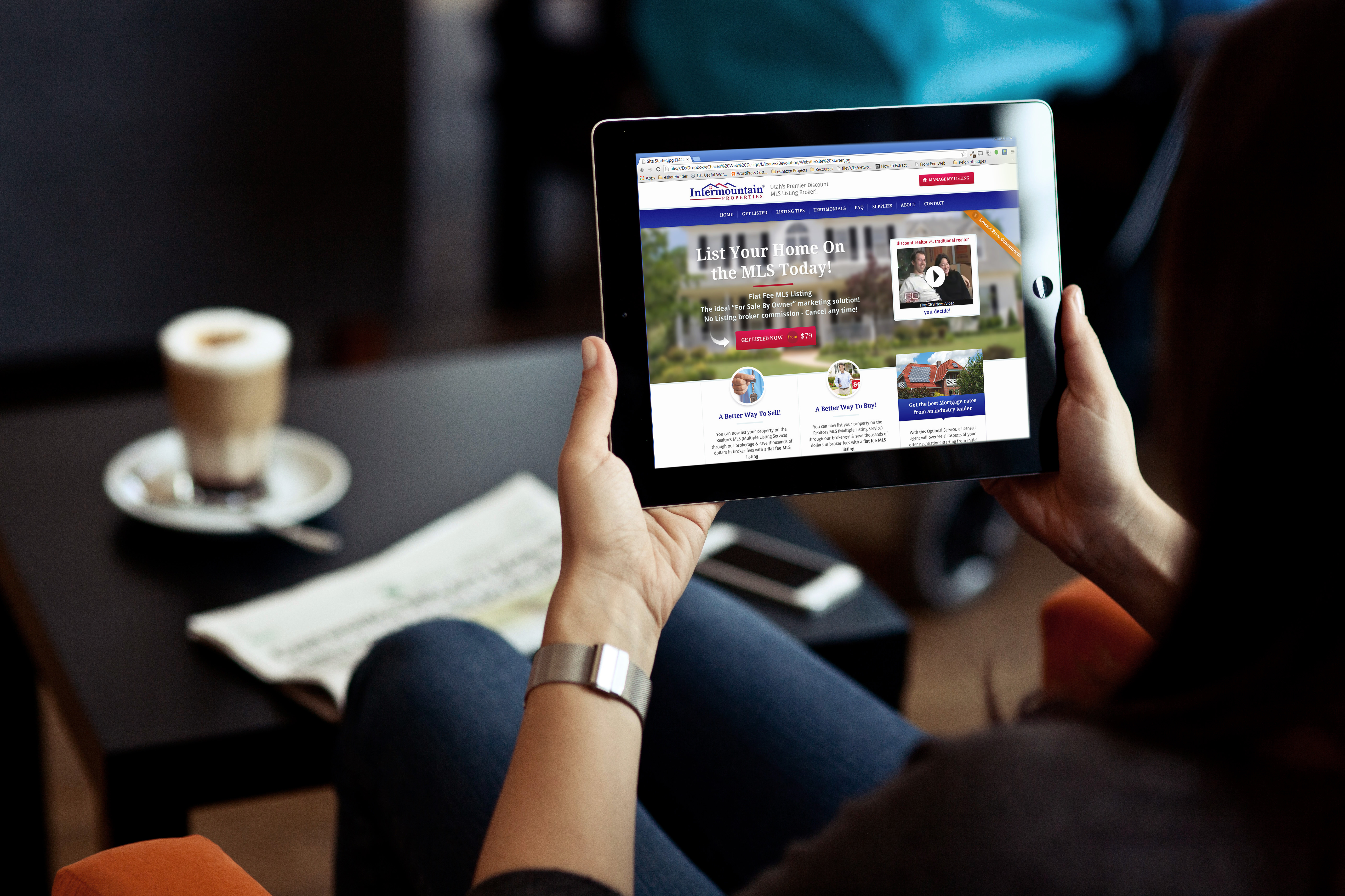 Ipad Web Design Template