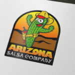 Arizona Salsa Envelope Design