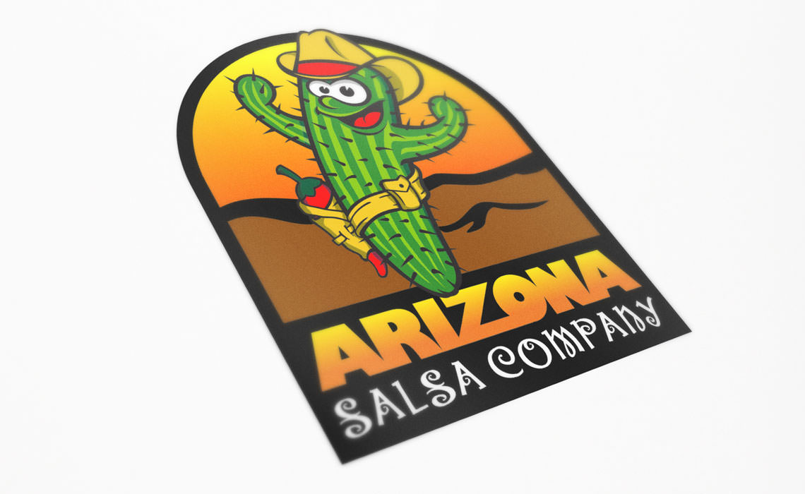 Arizona Salsa Logo Design